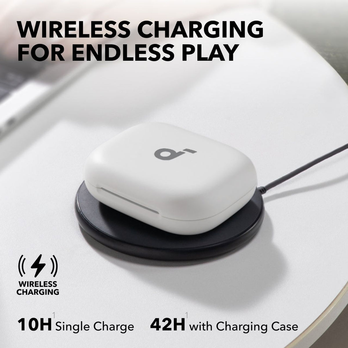 AeroFit 2 Open-Ear Wireless Earbuds | White