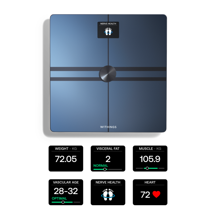 Body Comp Smart Scales - Black
