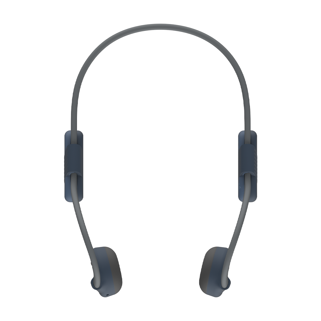 Headphones BC Wireless Lite - Bone Conduction, 85dB Safe, IP68 Waterproof - Blue