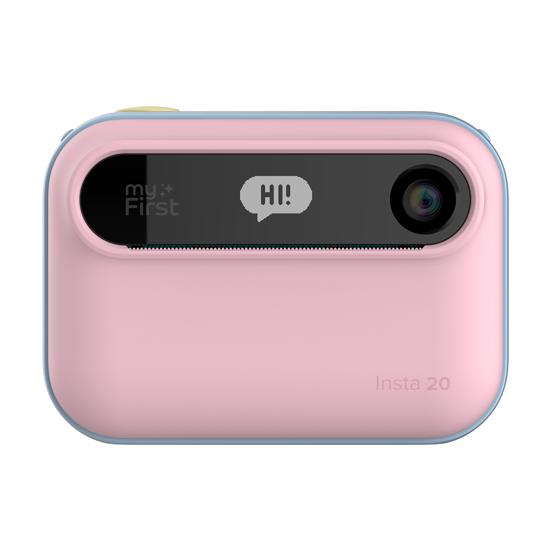 Camera Insta 20 - 20MP Instant Print Camera with Zero-Ink Thermal Printing | Cotton Candy