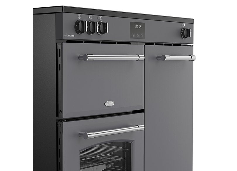 Farmhouse 90cm Induction Range Cooker Anthracite | 444411822