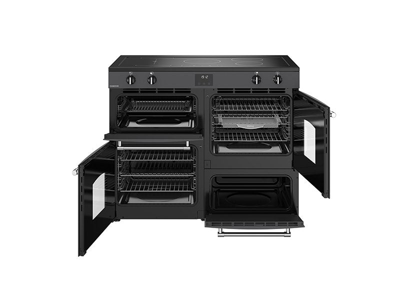 Farmhouse 110cm Electric Range Cooker Anthracite | 444411834