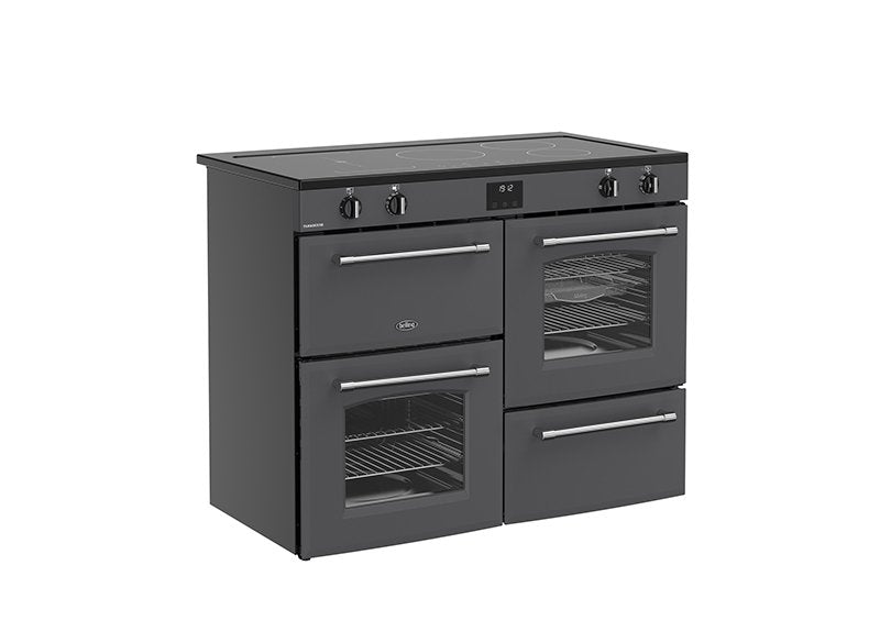Farmhouse 110cm Electric Range Cooker Anthracite | 444411834