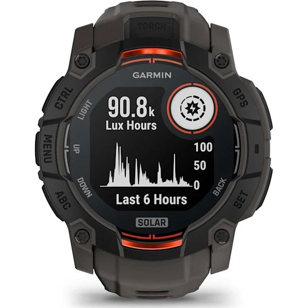 Instinct 3 50mm Solar Smart Watch | Black - Redmond Electric