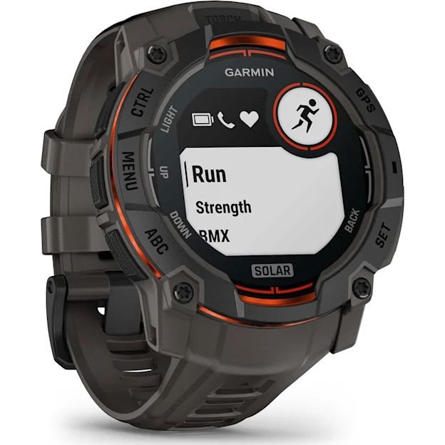 Instinct 3 50mm Solar Smart Watch | Black - Redmond Electric