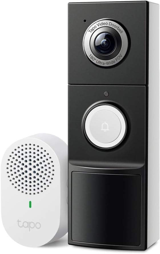 Tapo D235S2 Smart Battery Video Doorbell Kit