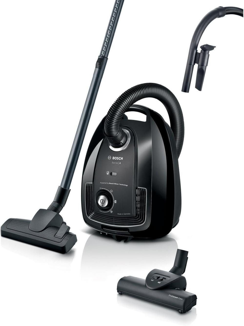 Series 4 Bagged Vacuum Cleaner Black