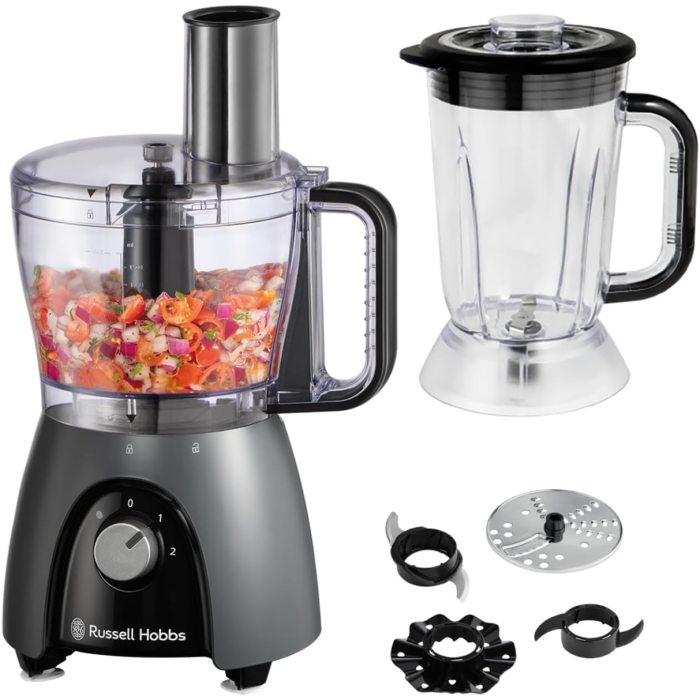 Desire 2.3L Food Processor & Blender Matte Charcoal