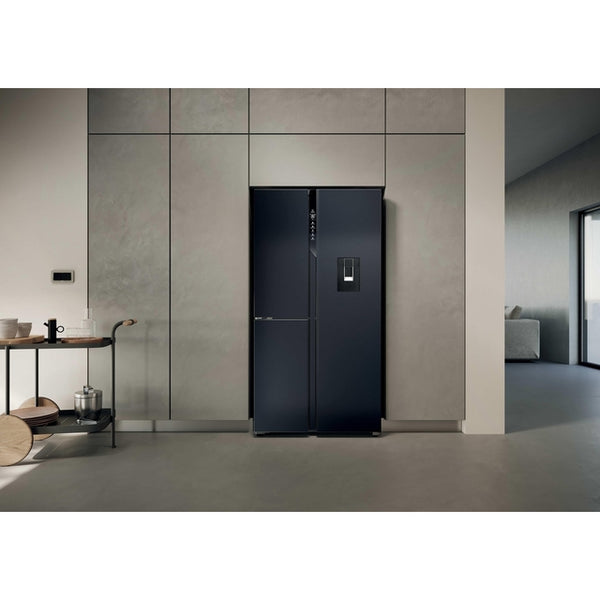 S+ Series 7 573L American Fridge Freezer | Brushed Black | 177.5 (H) | HSPR79F18EWMB(UK)