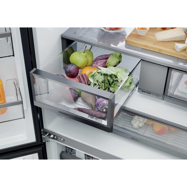 Cube 90 Series 7 679L Four Door American Fridge Freezer – Stainless Steel | 190cm (H) | HCW79F19EHSB(UK)