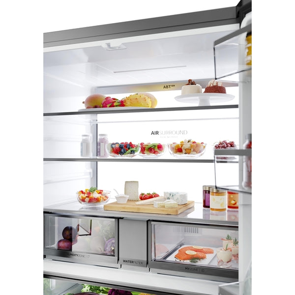 Cube 90 Series 7 679L Four Door American Fridge Freezer – Stainless Steel | 190cm (H) | HCW79F19EHSB(UK)