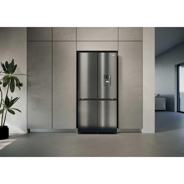Cube 90 Series 7 679L Four Door American Fridge Freezer – Stainless Steel | 190cm (H) | HCW79F19EHSB(UK)