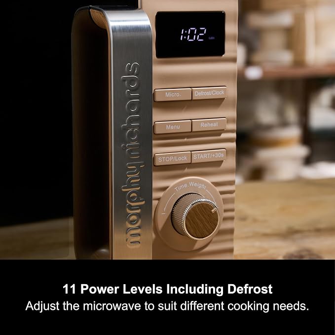 Clay 20L 800W Digital Microwave Felspar
