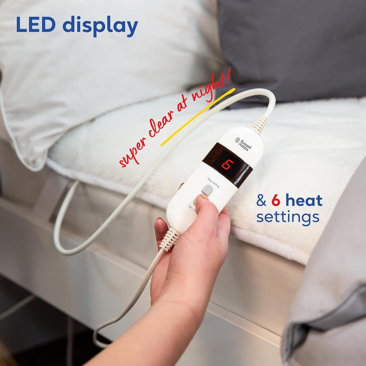 Double Dual-Control Sherpa Electric Blanket