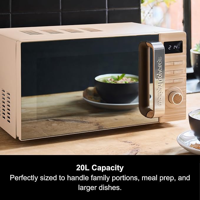 Clay 20L 800W Digital Microwave Felspar