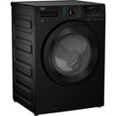 Beko 7kg Wash & 4kg Dry Washer Dryer Black WDER7440421B Beko Redmond Electric