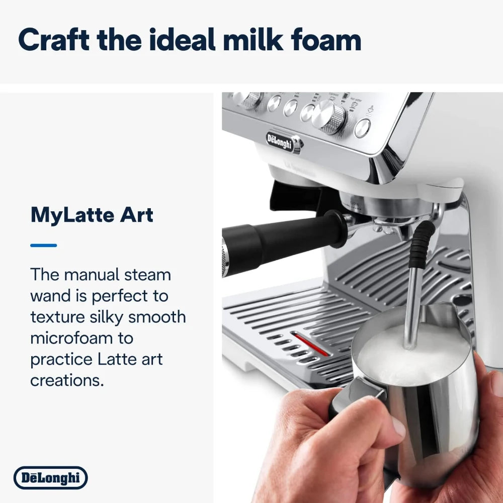 De'Longhi La Specialista Arte Bean To Cup Coffee Machine | White- EC9155.W Redmond Electric Gorey
