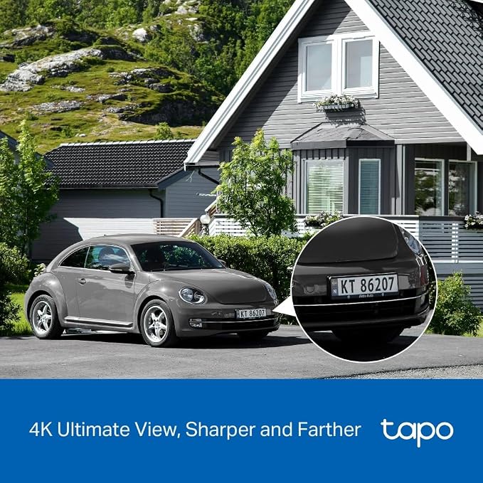 Tapo C660 KIT Solar-Powered 4K Pan & Tilt Security Camera Kit