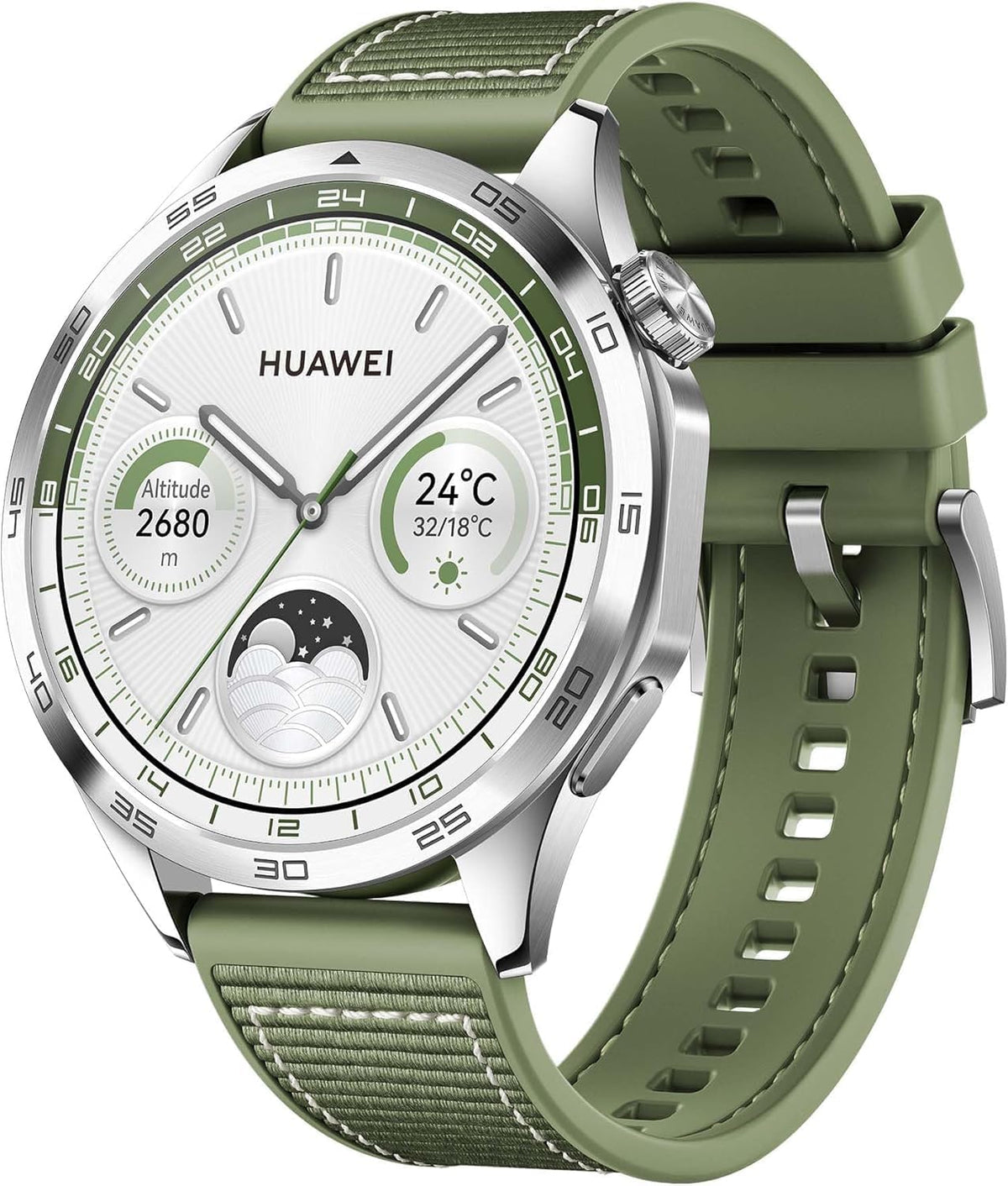 Watch GT 4 46mm AMOLED Smart Watch Green