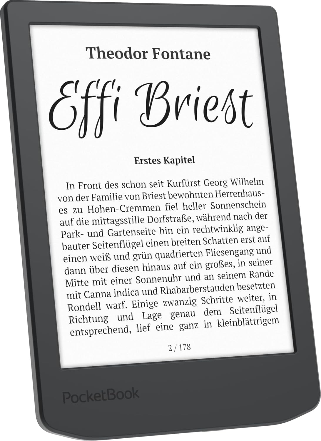 Verse Lite - 6" E Ink Carta E-Reader - Midnight Grey