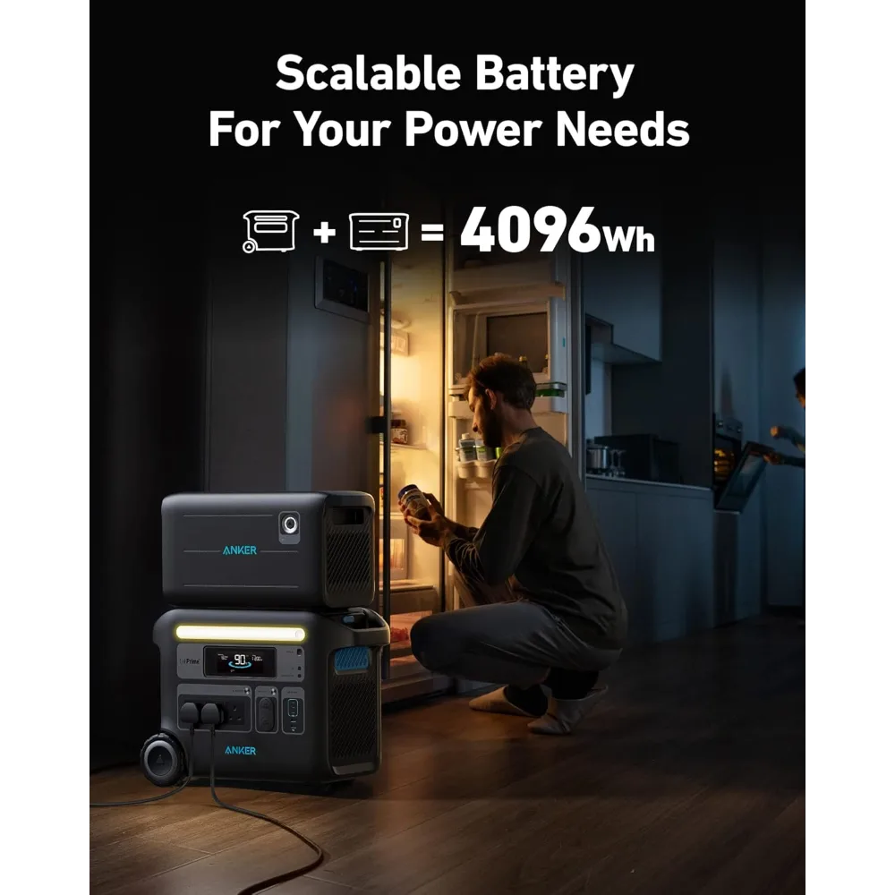 Solix F2000 Portable Power Station | 2,048Wh | 2,400W