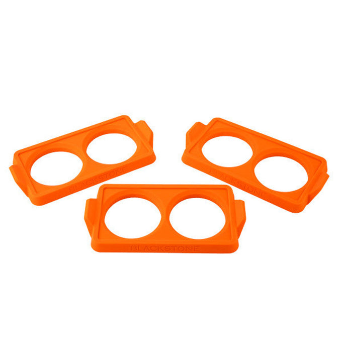 2 Section Egg Ring Tray 3-Pack