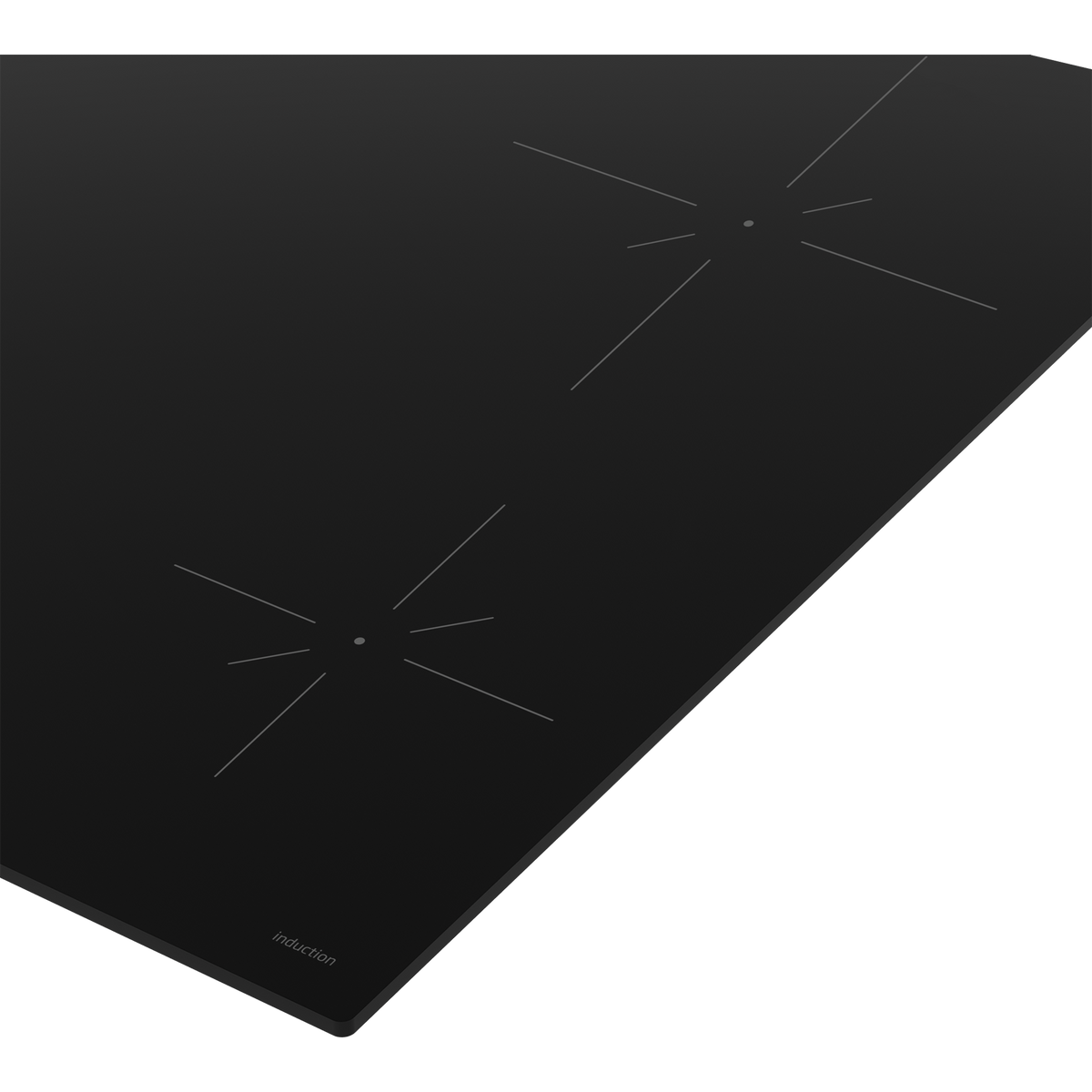 59 cm Electric Induction Hob - Black