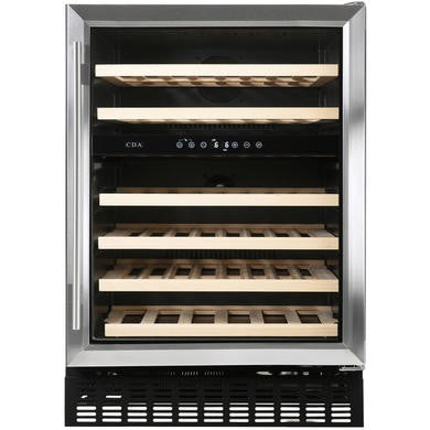 CDA 60cm Dual Zone Wine Cooler Stainless Steel | WCCFO602SS WCCFO602SS