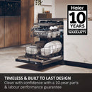 Haier I-Pro Shine Series 7 14 Place Dishwasher | Graphite -  XF4A4M4PDA-80
