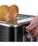 Russell Hobbs Inspire 4 Slice Toaster | Black - 24381 Redmond Electric Gorey
