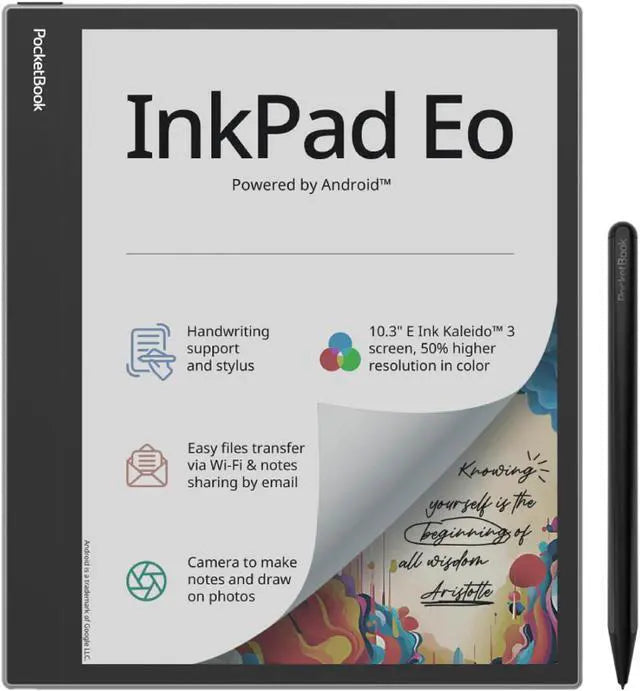 InkPad Eo - 10.3" Colour E Ink Kaleido 3 E-Note with Stylus