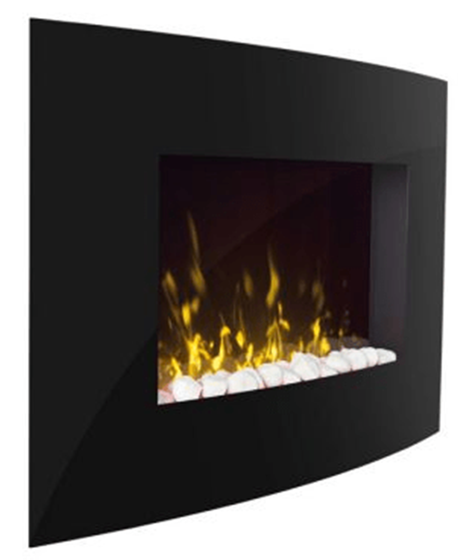 2kW Artesia Wall Mounted Fire - Redmond Electric Gorey