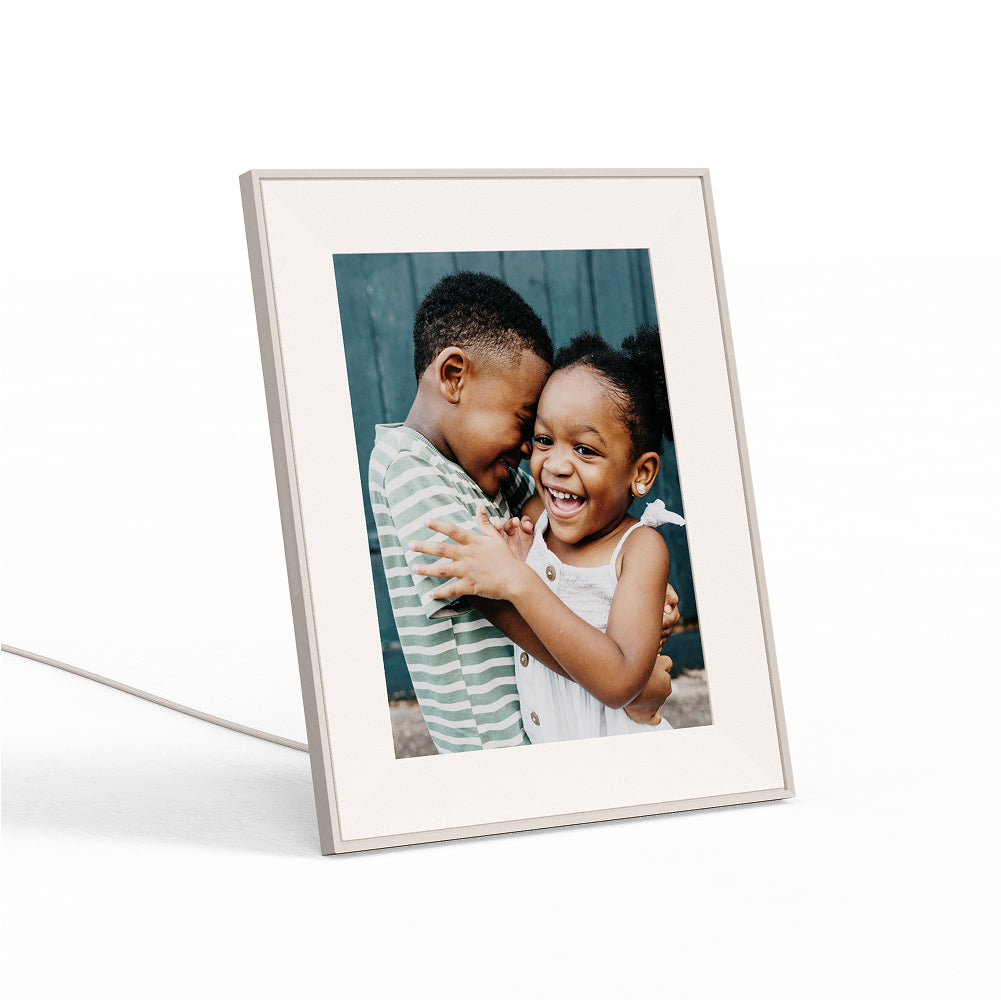 Aura Aspen 12" Digital Photo Frame | White Quartz - AF215-MWHT Redmond Electric