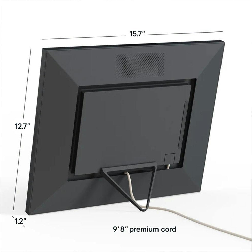 Aura Walden 15" HD WiFi Digital Photo Frame | Matte Black - AF115-MBLK