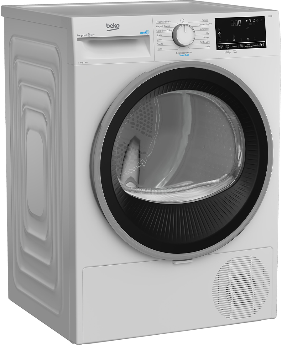 Beko 9kg Heat Pump Tumble Dryer SteamCure B3T49231DW Redmond Electric Gorey