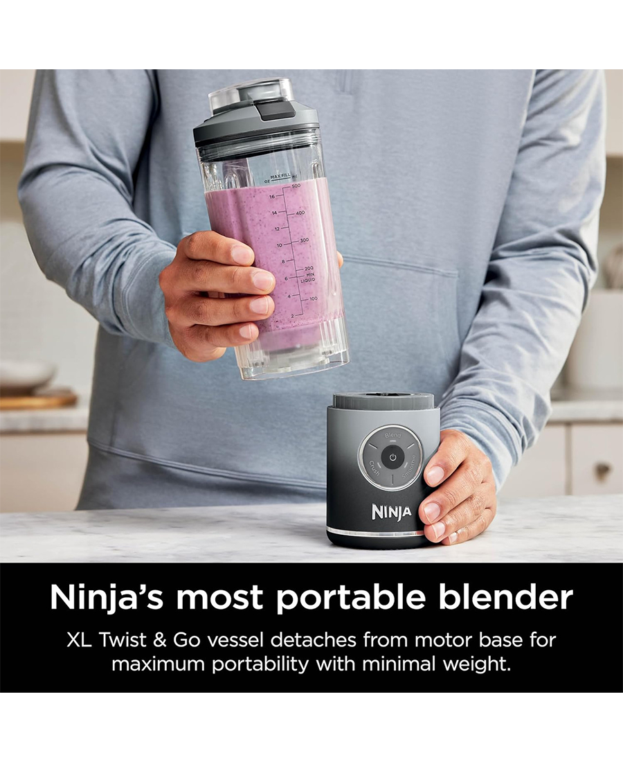 Ninja Blast Max Portable Blender | Cool Grey - BC251UKGY Redmond Electric Gorey