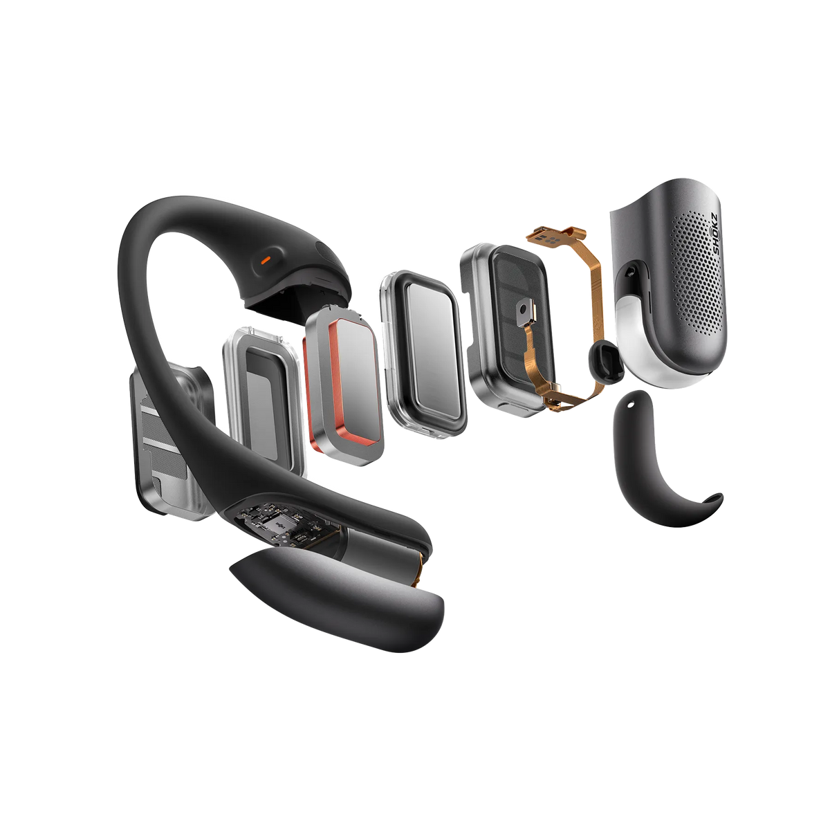 OpenFit Pro Open-Ear Wireless Earbuds Black