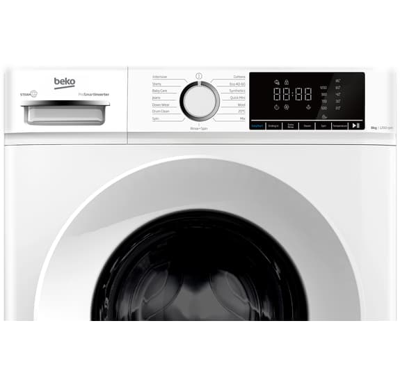 8kg 1200 Spin Washing Machine White | BW1O3821W