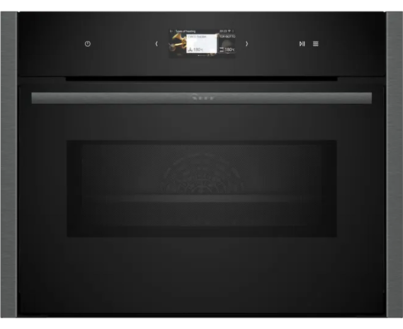 Neff N90 Built-In Combi Oven with Microwave C24MS71G0B Graphite-Grey Redmond Electric Gorey