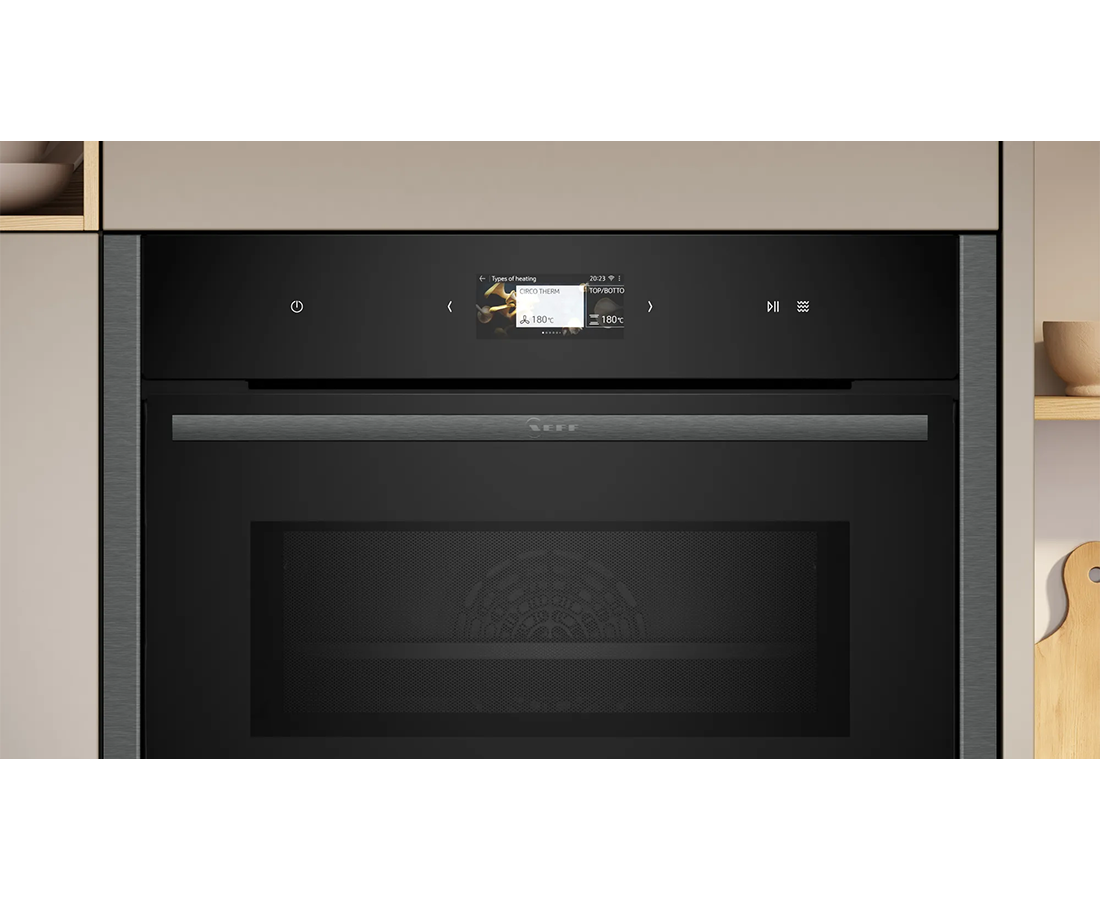 Neff N90 Built-In Combi Oven with Microwave C24MS71G0B Graphite-Grey Redmond Electric Gorey