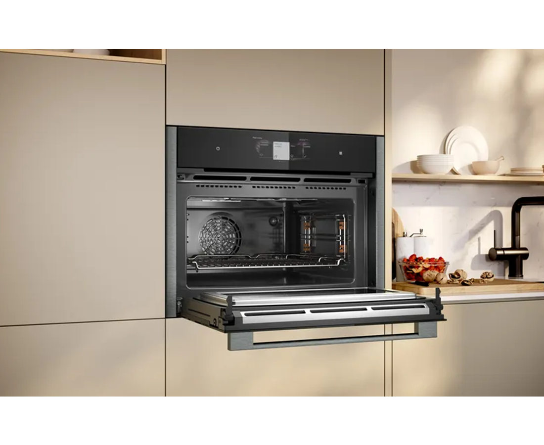 Neff N90 Built-In Combi Oven with Microwave | Graphite-Grey C24MT73G0B Redmond Electric Gorey