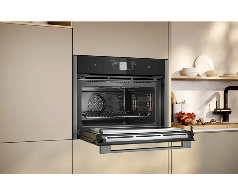 Neff N90 Built-In Combi Oven with Microwave | Graphite-Grey C24MT73G0B Redmond Electric Gorey 