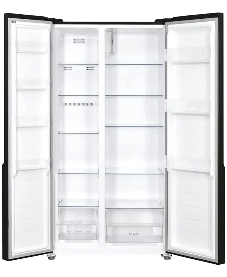 Candy Side by Side American Fridge Freezer | 177cm (H) - Black CHSBSV5172BKN Redmond Electric Gorey