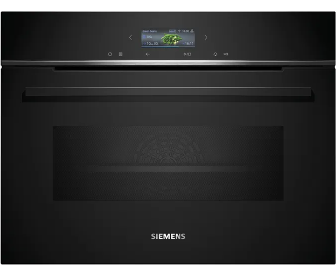 Siemens iQ700 Built In Combi Oven with Microwave | 45cm (H) CM724G1B1B Redmond Electric Gorey