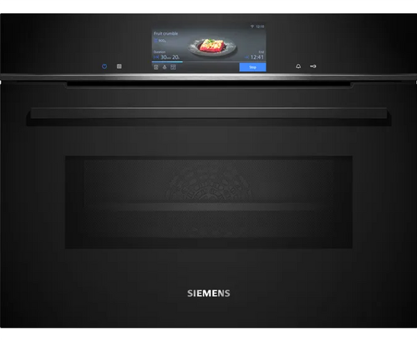Siemens iQ700 Built In Combi Oven with Microwave | 45cm (H) CM778GNB1B Redmond Electric Gorey