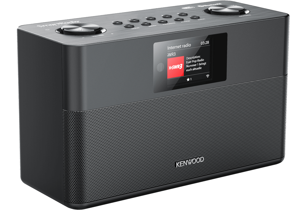 CR-ST100S Smart DAB+ Internet Radio Black