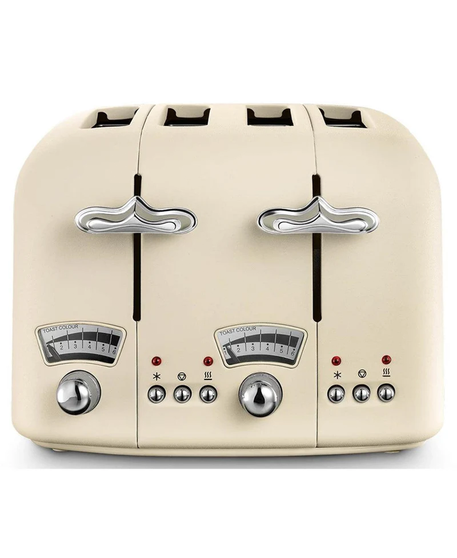 De'Longhi Argento Flora 4 Slice Toaster | Beige - CT04.BG Redmond Electric Gorey