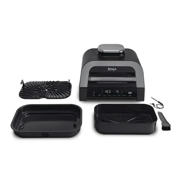 Ninja 6-in-1 MAX Grill & Air Fryer 3.8L Grey/Silver DG551UK