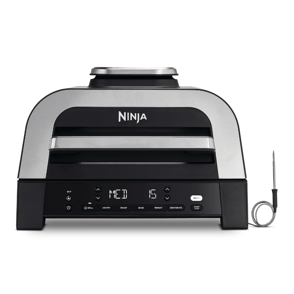Ninja 6-in-1 MAX Grill & Air Fryer 3.8L Grey/Silver DG551UK