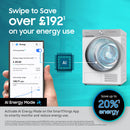 Samsung Series 5 AI Energy 9kg Heat Pump Tumble Dryer White| DV90DG52A0AEEU Samsung Tumble Dryer Redmond Electric, Gorey